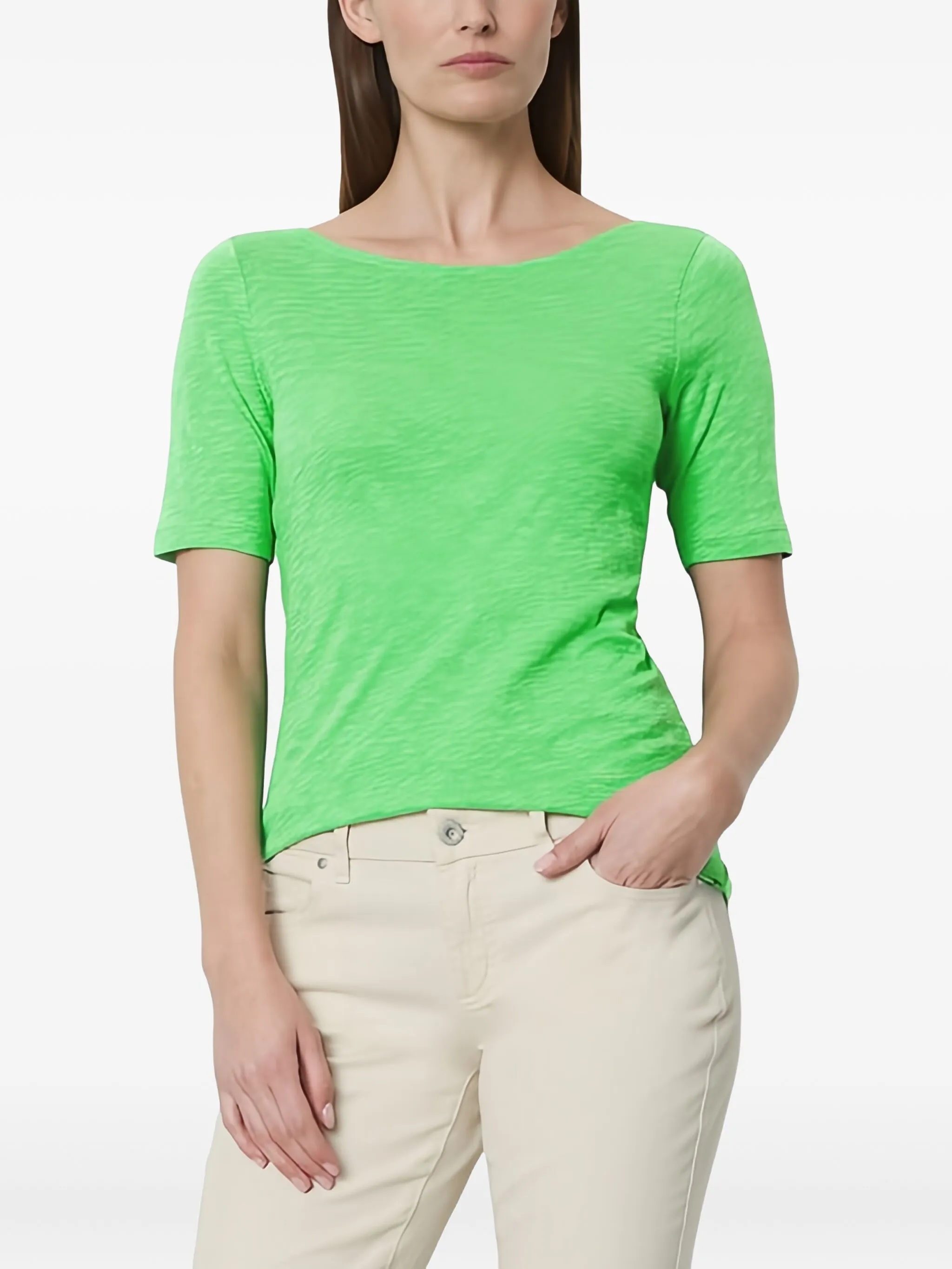 Футболка с U-образным вырезом Marc O'Polo, зеленый
Футболка с U-образным вырезом Marc O'Polo, зеленый