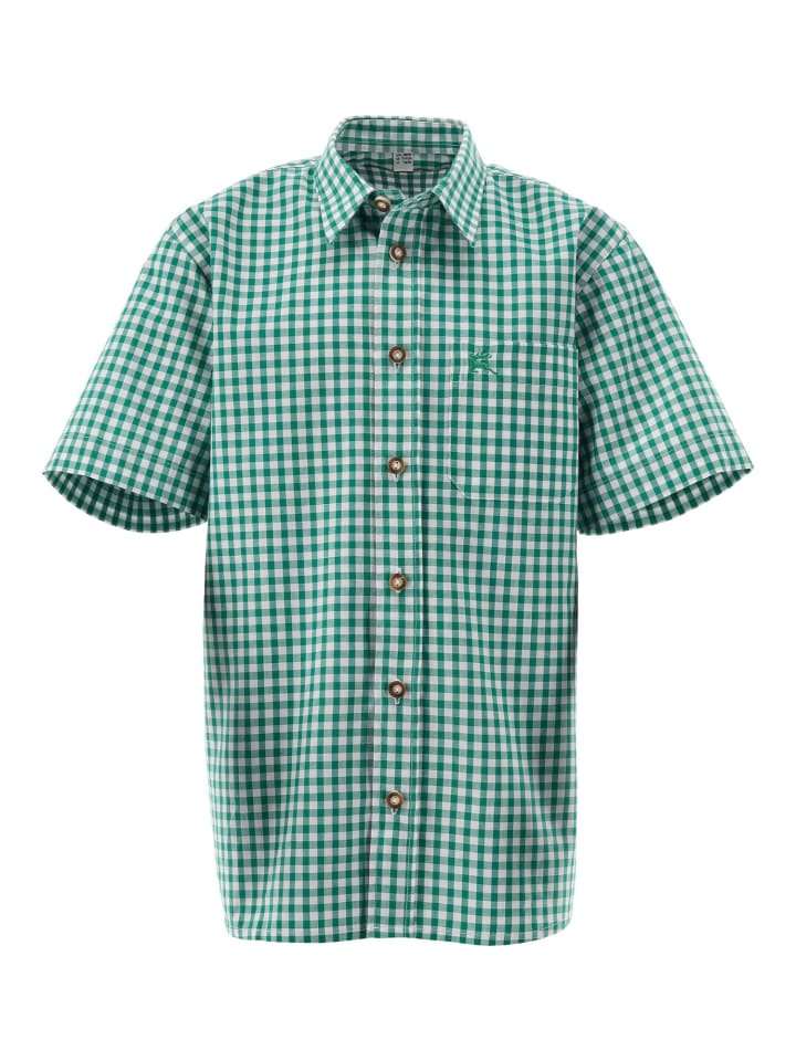 Детская традиционная рубашка Itali в традиционном зеленом цвете OS-Trachten
Детская традиционная рубашка Itali в традиционном зеленом цвете OS-Trachten