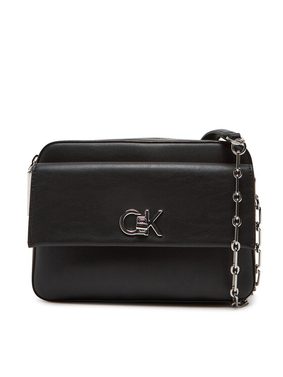 Сумочка Ck Re-Lock Pocket Camera Bag LV04F3102G Calvin Klein, черный 
Сумочка Ck Re-Lock Pocket Camera Bag LV04F3102G Calvin Klein, черный