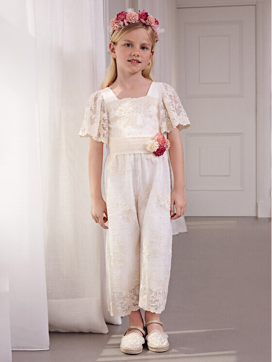 Комбинезон стандартной посадки Abel & Lula, экрю
Комбинезон стандартной посадки Abel & Lula, экрю