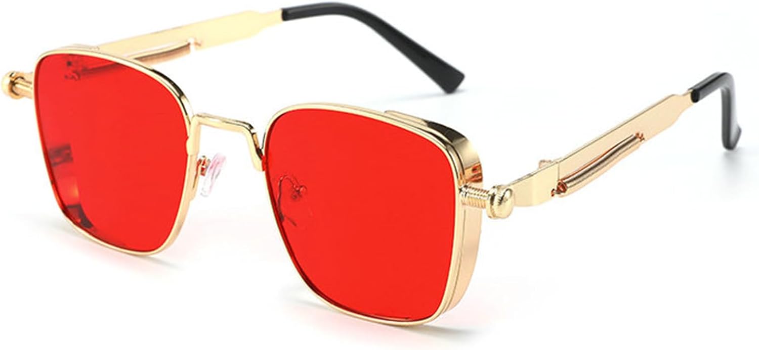 Willochra Классические модные квадратные солнцезащитные очки конфетных цветов для женщин, ретро-стиль 90-х, трендовые мужские металлические прямоугольные очки UV400, C9
Willochra Классические модные квадратные солнцезащитные очки конфетных цветов для женщин, ретро-стиль 90-х, трендовые мужские металлические прямоугольные очки UV400, C9