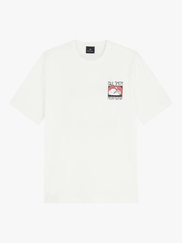 Хлопковая футболка Pheonix Mountain с принтом Paul Smith, White
Хлопковая футболка Pheonix Mountain с принтом Paul Smith, White