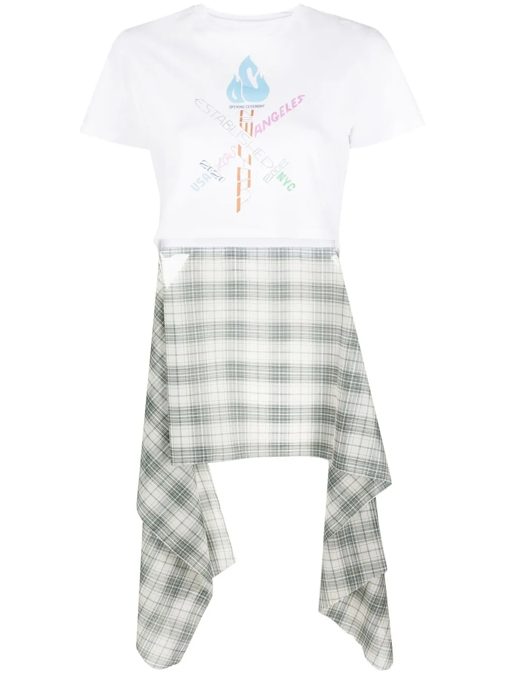 Укороченная футболка с логотипом Opening Ceremony, белый
Укороченная футболка с логотипом Opening Ceremony, белый