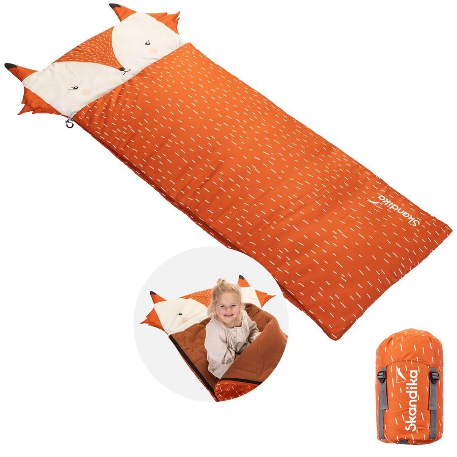 SKANDIKA Детский спальный мешок Soti - Кемпинговый спальный мешок для детей ростом до 150 см
SKANDIKA Детский спальный мешок Soti - Кемпинговый спальный мешок для детей ростом до 150 см