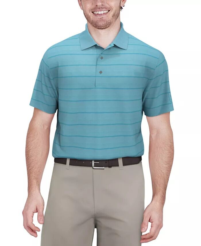Мужская жаккардовая рубашка-поло с короткими рукавами Birdseye Performance PGA TOUR, белый
Мужская жаккардовая рубашка-поло с короткими рукавами Birdseye Performance PGA TOUR, белый
