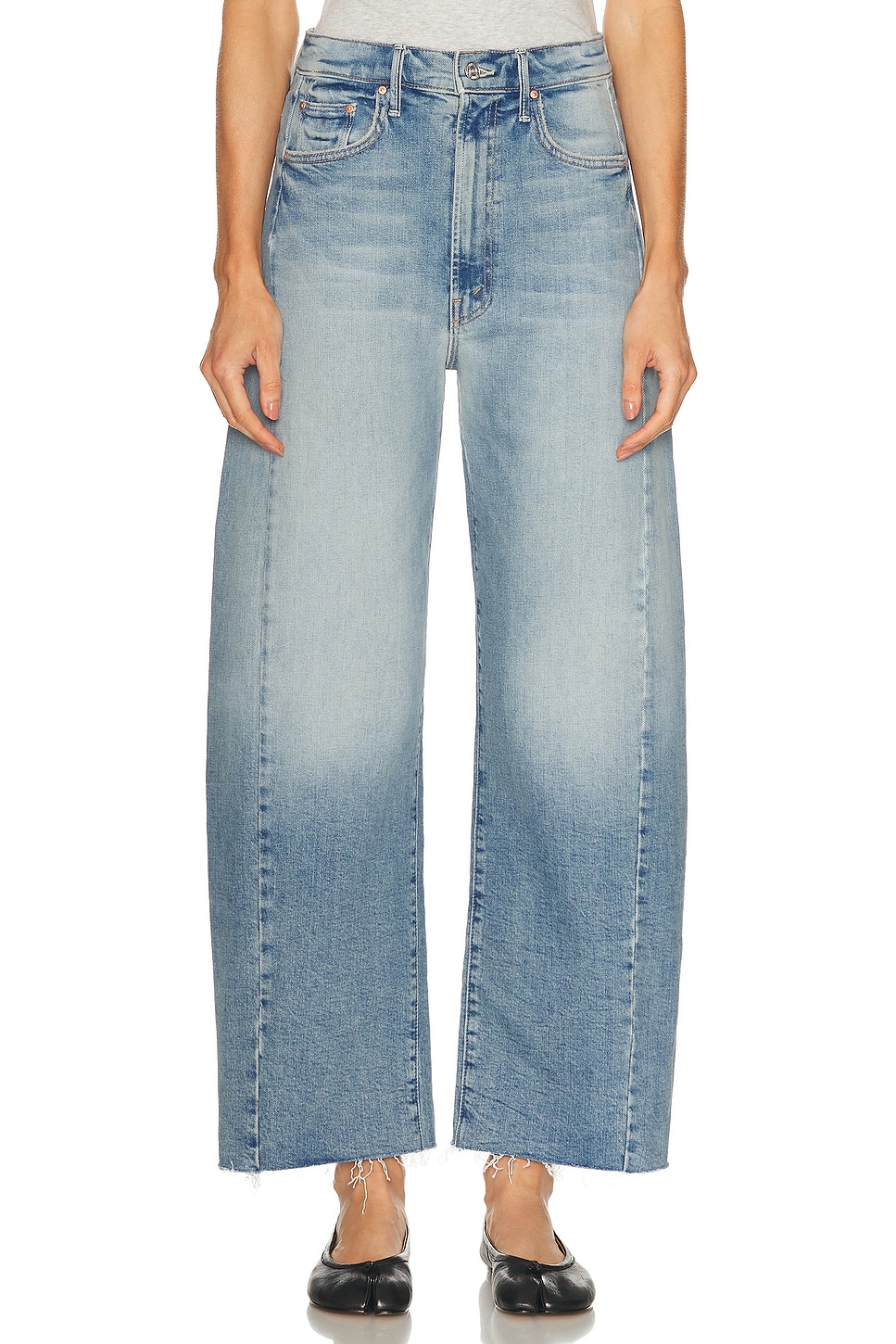 Полуразрушенные джинсы с эффектом потертости на щиколотке Half Pipe Mother, I Confess
Полуразрушенные джинсы с эффектом потертости на щиколотке Half Pipe Mother, I Confess