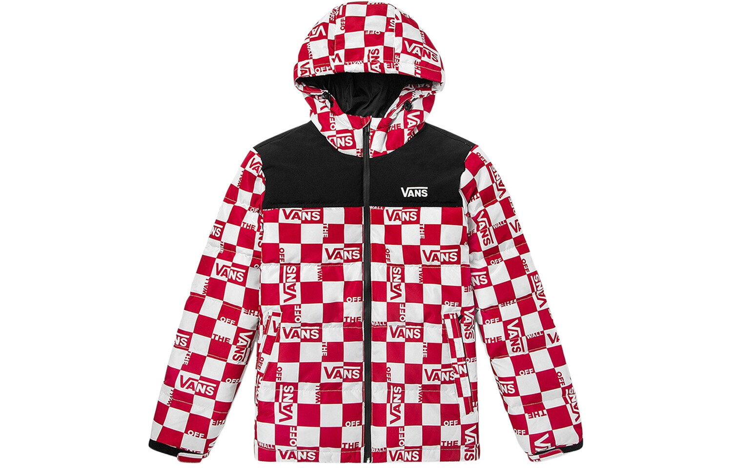 Пуховик мужской красный/белый клетчатый Vans, цвет Red/White Checked
Пуховик мужской красный/белый клетчатый Vans, цвет Red/White Checked