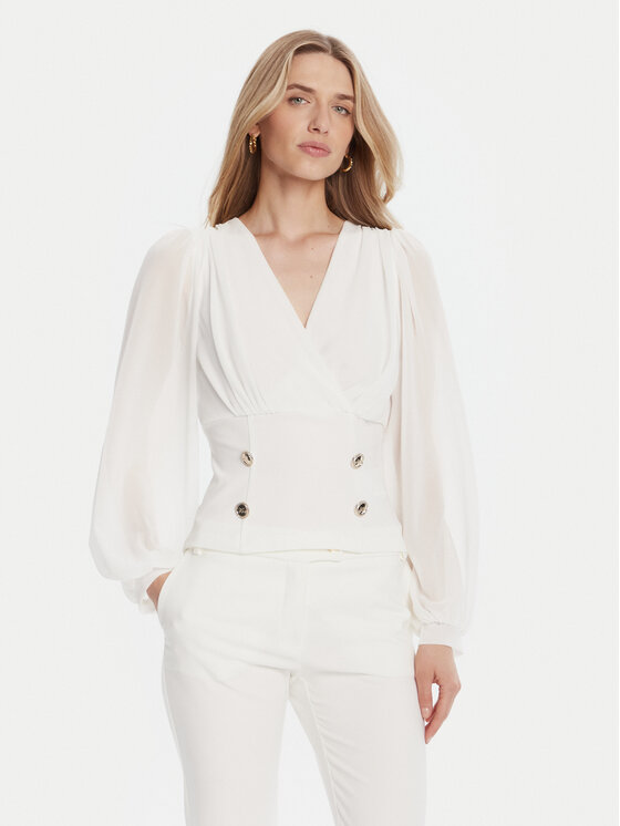 Блузка regular fit CFC0126180003 Rinascimento, белый
Блузка regular fit CFC0126180003 Rinascimento, белый