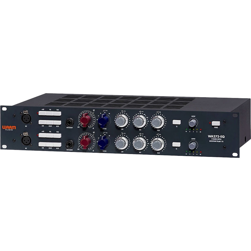 Микрофонный предусилитель Warm Audio WA273-EQ Dual-Channel Microphone Preamplifier
Микрофонный предусилитель Warm Audio WA273-EQ Dual-Channel Microphone Preamplifier
