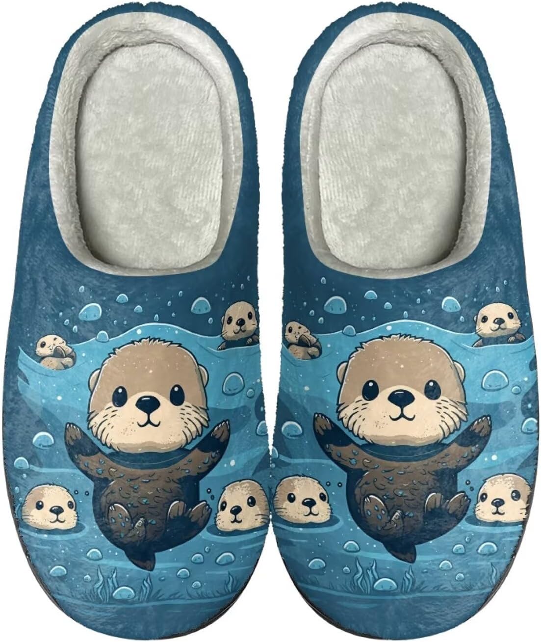 Тапочки HUIACONG TPR для мужчин и женщин для дома и улицы, пушистые, унисекс, Cute Otter Blue
Тапочки HUIACONG TPR для мужчин и женщин для дома и улицы, пушистые, унисекс, Cute Otter Blue