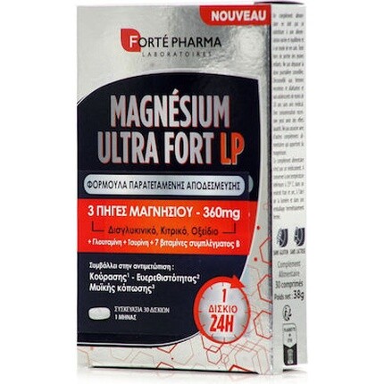 Forte Pharma Magnesium Ultra Fort Пищевая добавка - 30 таблеток Forté Pharma
Forte Pharma Magnesium Ultra Fort Пищевая добавка - 30 таблеток Forté Pharma