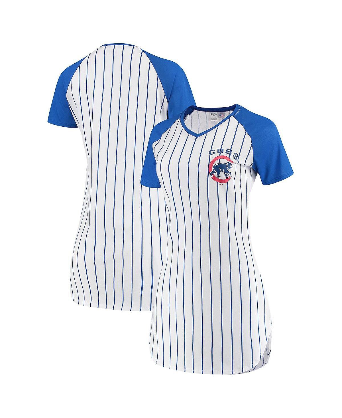 Женская белая ночная рубашка Chicago Cubs Vigor в тонкую полоску Concepts Sport, белый
Женская белая ночная рубашка Chicago Cubs Vigor в тонкую полоску Concepts Sport, белый
