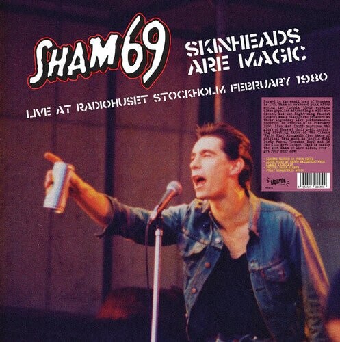 Виниловая пластинка Sham 69 - Skinheads Are Magic: Live In Stockholm 02/02/1980
Виниловая пластинка Sham 69 - Skinheads Are Magic: Live In Stockholm 02/02/1980