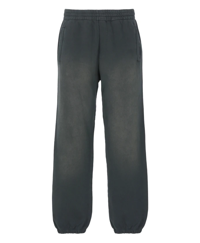 Черные хлопковые брюки с эластичным поясом Golden Goose, черный
Черные хлопковые брюки с эластичным поясом Golden Goose, черный