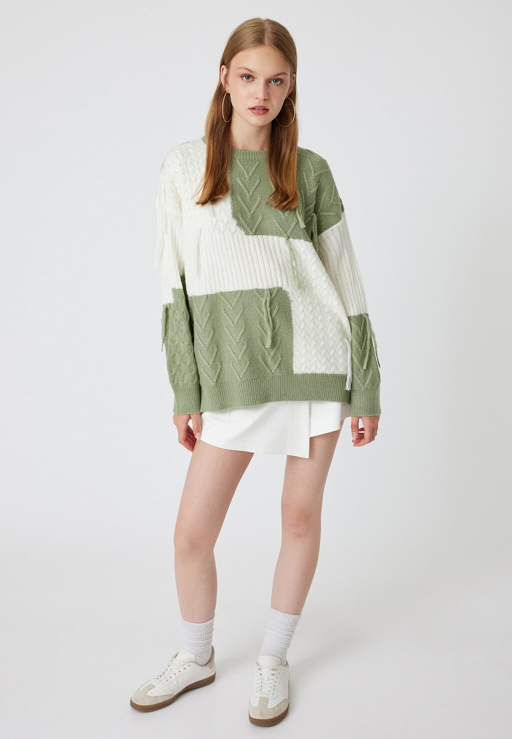 Джемпер OVERSIZED Koton, бежевый
Джемпер OVERSIZED Koton, бежевый