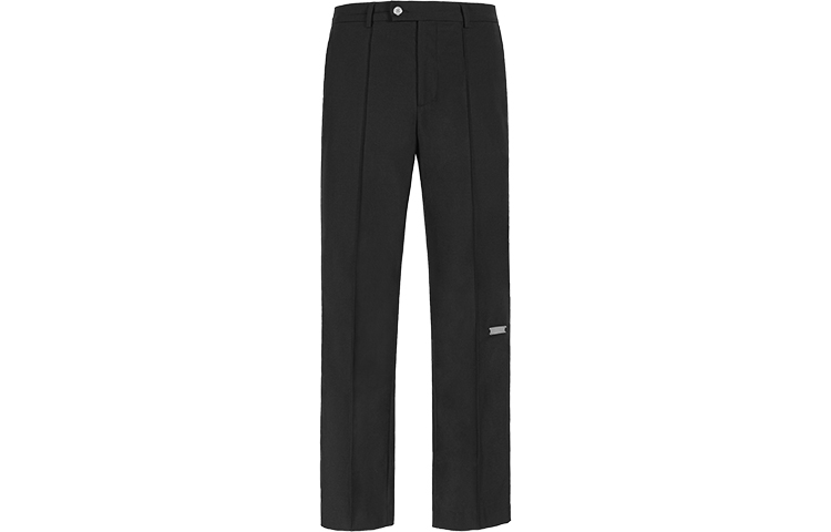 C2H4 Прямые повседневные брюки унисекс черные
C2H4 Прямые повседневные брюки унисекс черные