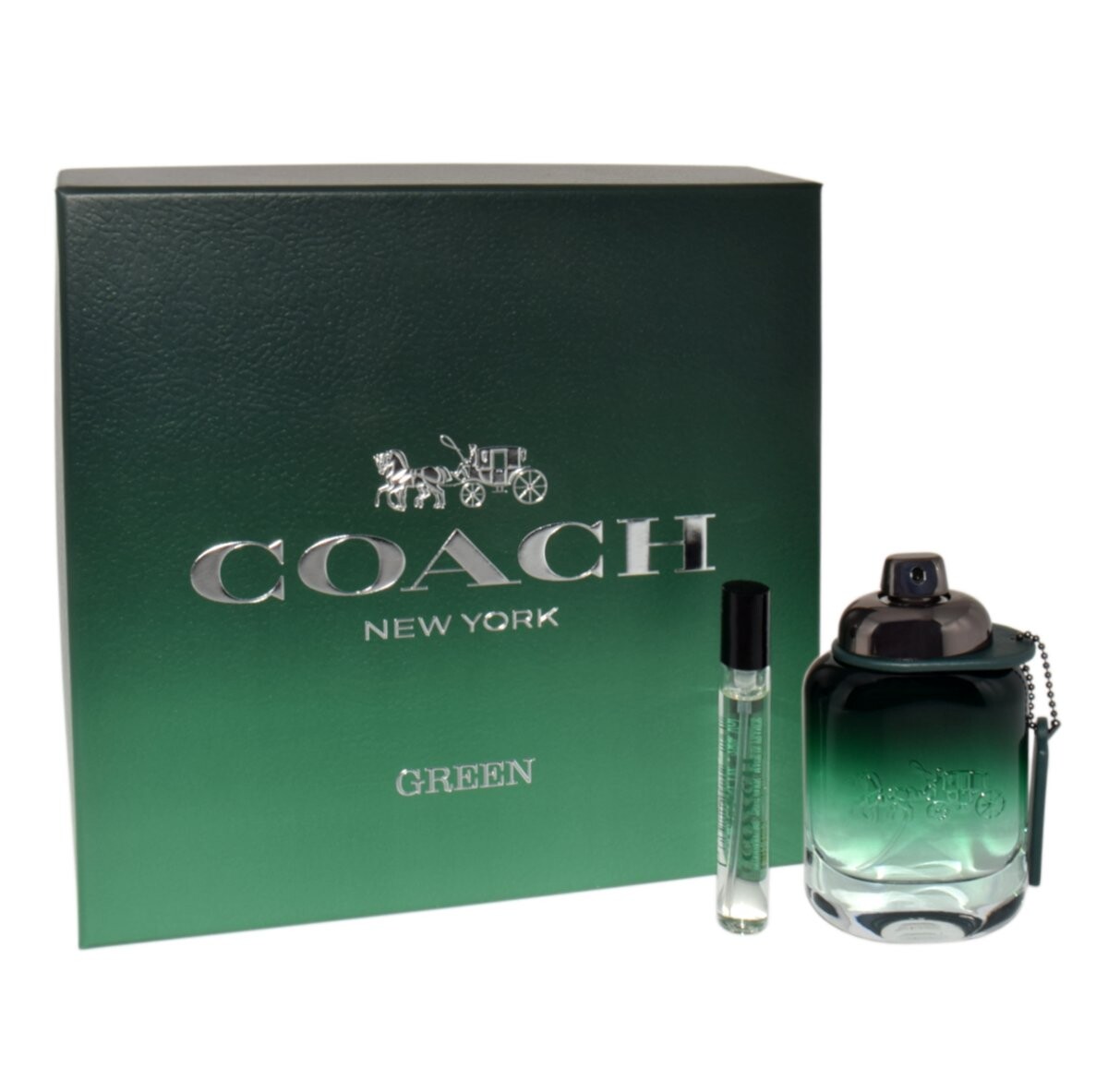 Coach, Зеленый, Парфюмерный набор, 2 шт
Coach, Зеленый, Парфюмерный набор, 2 шт