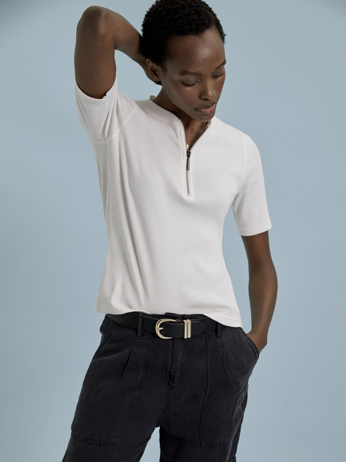 Топ Baukjen Essential на молнии, чистый белый
Топ Baukjen Essential на молнии, чистый белый