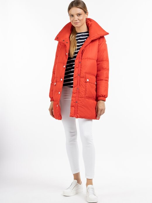 Стеганое пальто с подкладкой Dreimaster, красный
Стеганое пальто с подкладкой Dreimaster, красный