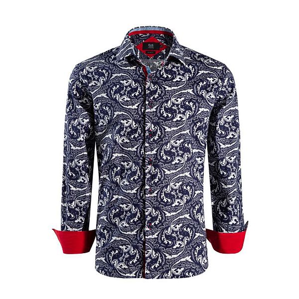 Мужская рубашка на пуговицах Slim fit в стиле пейсли Elie Balleh
Мужская рубашка на пуговицах Slim fit в стиле пейсли Elie Balleh