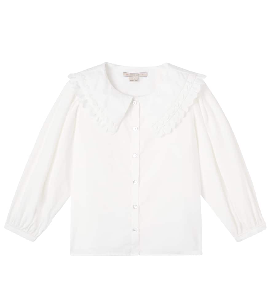 Кофточка из хлопка с воланами coeur Konges Sløjd, Optic White
Кофточка из хлопка с воланами coeur Konges Sløjd, Optic White