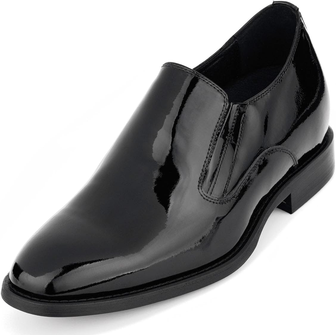 Мужские невидимые обувные подъемники CALTO - Черные лаковые оксфорды на шнуровке для формальной одежды - Увеличение роста на 7 см - Y7401 - Размер 6.5 D(M) US
Мужские невидимые обувные подъемники CALTO - Черные лаковые оксфорды на шнуровке для формальной одежды - Увеличение роста на 7 см - Y7401 - Размер 6.5 D(M) US