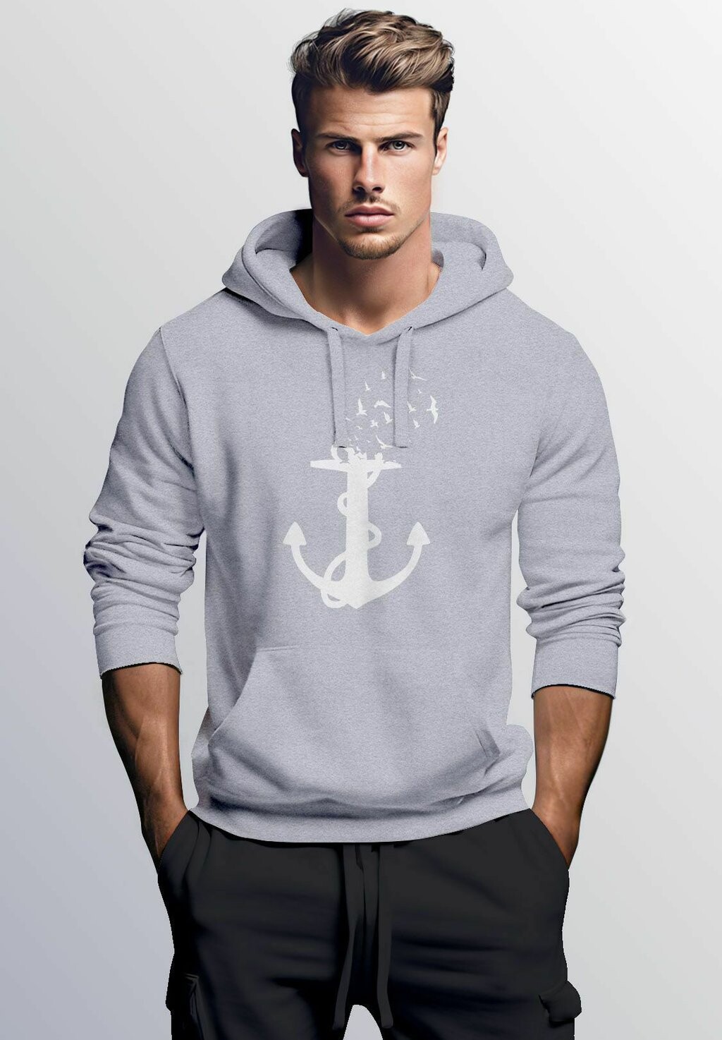 Толстовка с капюшоном AUFDRUCK TREND ANKER VÖGEL MOTIV NORDEN MEER FASHION STREETSTYLE Neverless, светло-серый
Толстовка с капюшоном AUFDRUCK TREND ANKER VÖGEL MOTIV NORDEN MEER FASHION STREETSTYLE Neverless, светло-серый