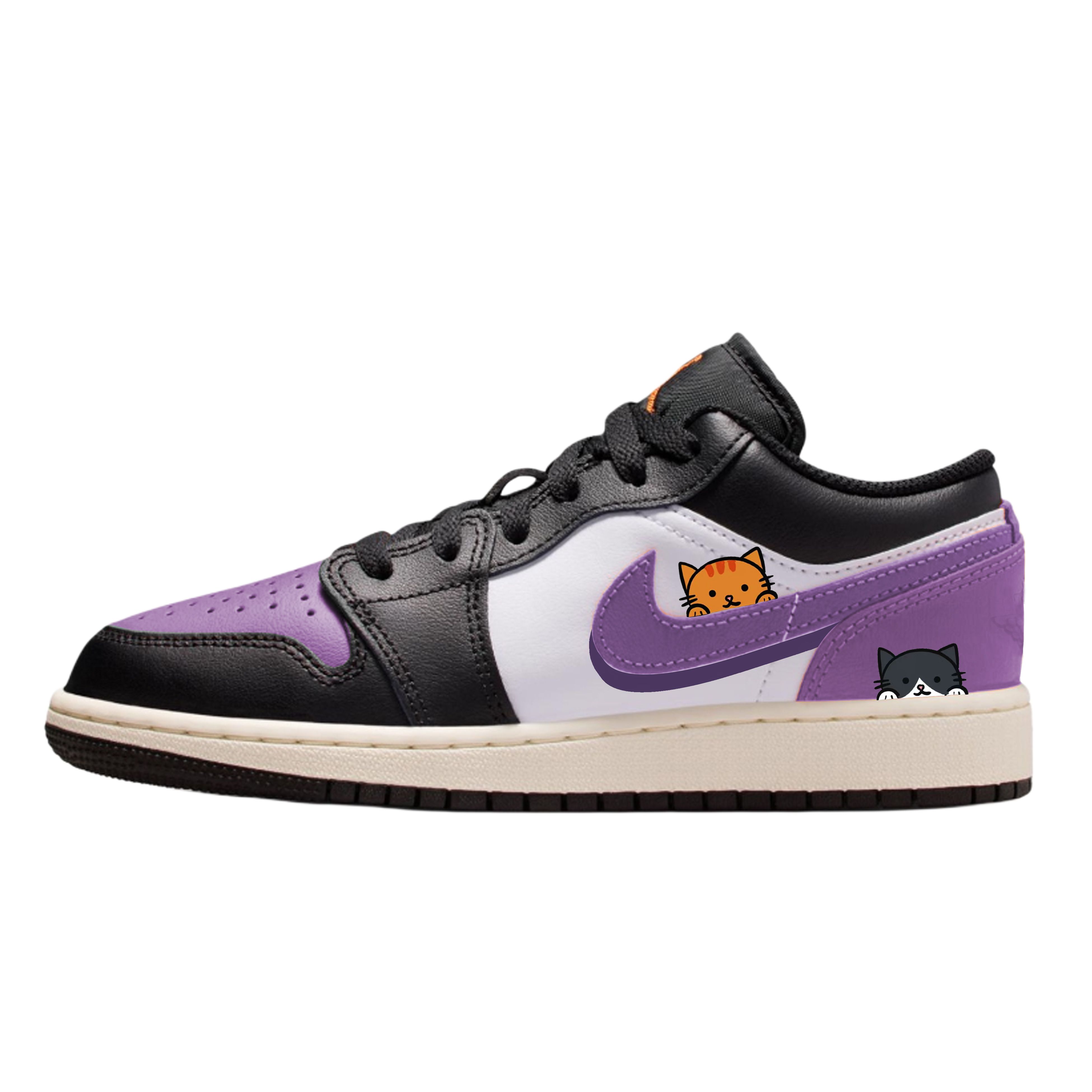 Air 1 Kitten Slip Resistant Kids' Skateboarding Shoes Unisex Jordan, фиолетовый
Air 1 Kitten Slip Resistant Kids' Skateboarding Shoes Unisex Jordan, фиолетовый