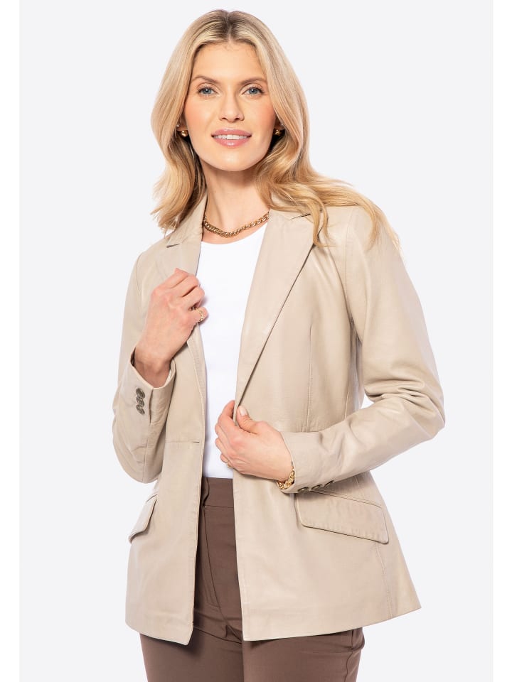 Кожаная куртка Wittchen, кремовый
Кожаная куртка Wittchen, кремовый