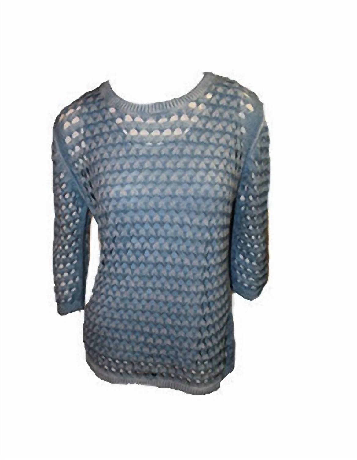 Пуловер с открытым швом из денима ANGEL, цвет denim
Пуловер с открытым швом из денима ANGEL, цвет denim