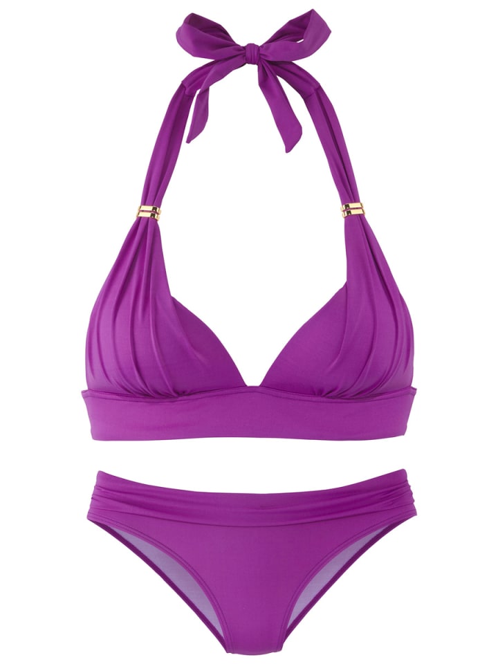 Комплект бикини LASCANA, фиолетовый
Комплект бикини LASCANA, фиолетовый
