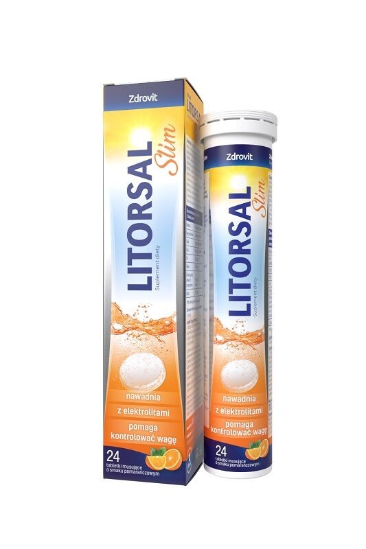 Zdrovit Litorsal Slim шипучие таблетки, 24 шт.
Zdrovit Litorsal Slim шипучие таблетки, 24 шт.