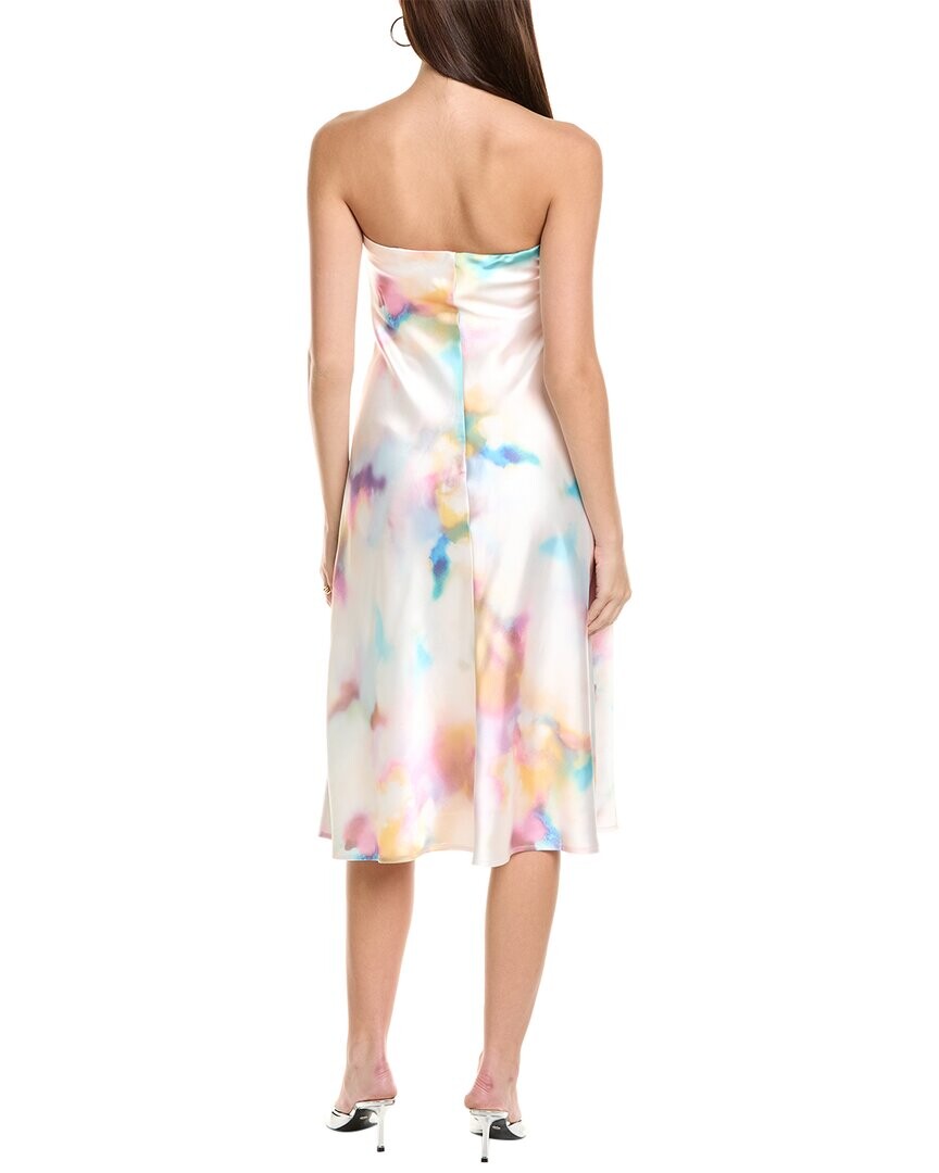 Атласное платье миди ML Monique Lhuillier Annika, белый
Атласное платье миди ML Monique Lhuillier Annika, белый