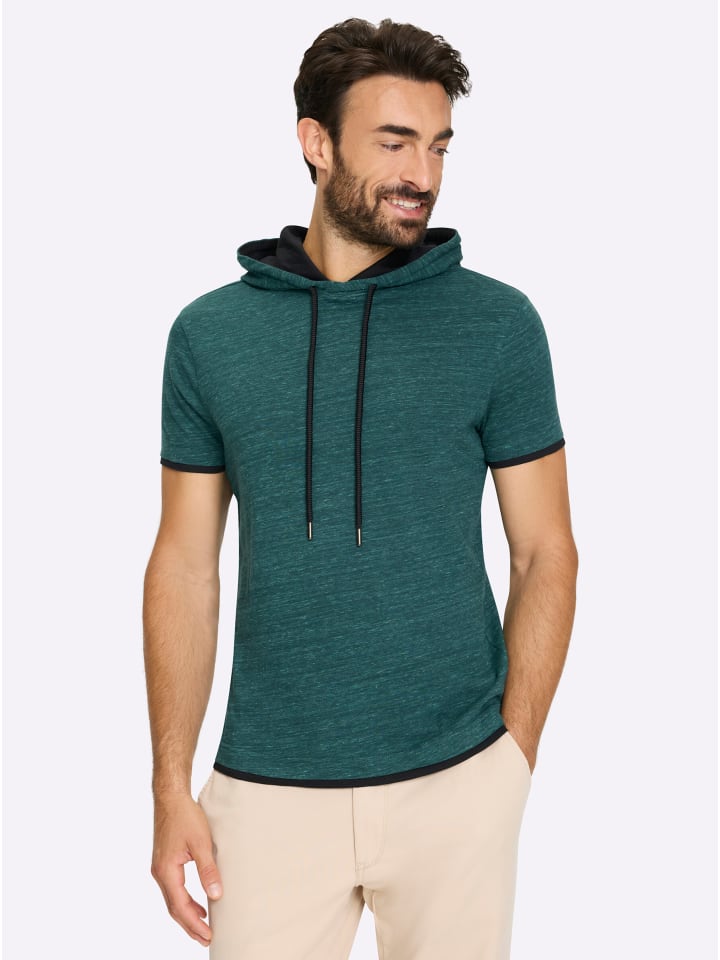 Рубашка с капюшоном в меланжевом цвете петроль-мята WITT WEIDEN
Рубашка с капюшоном в меланжевом цвете петроль-мята WITT WEIDEN