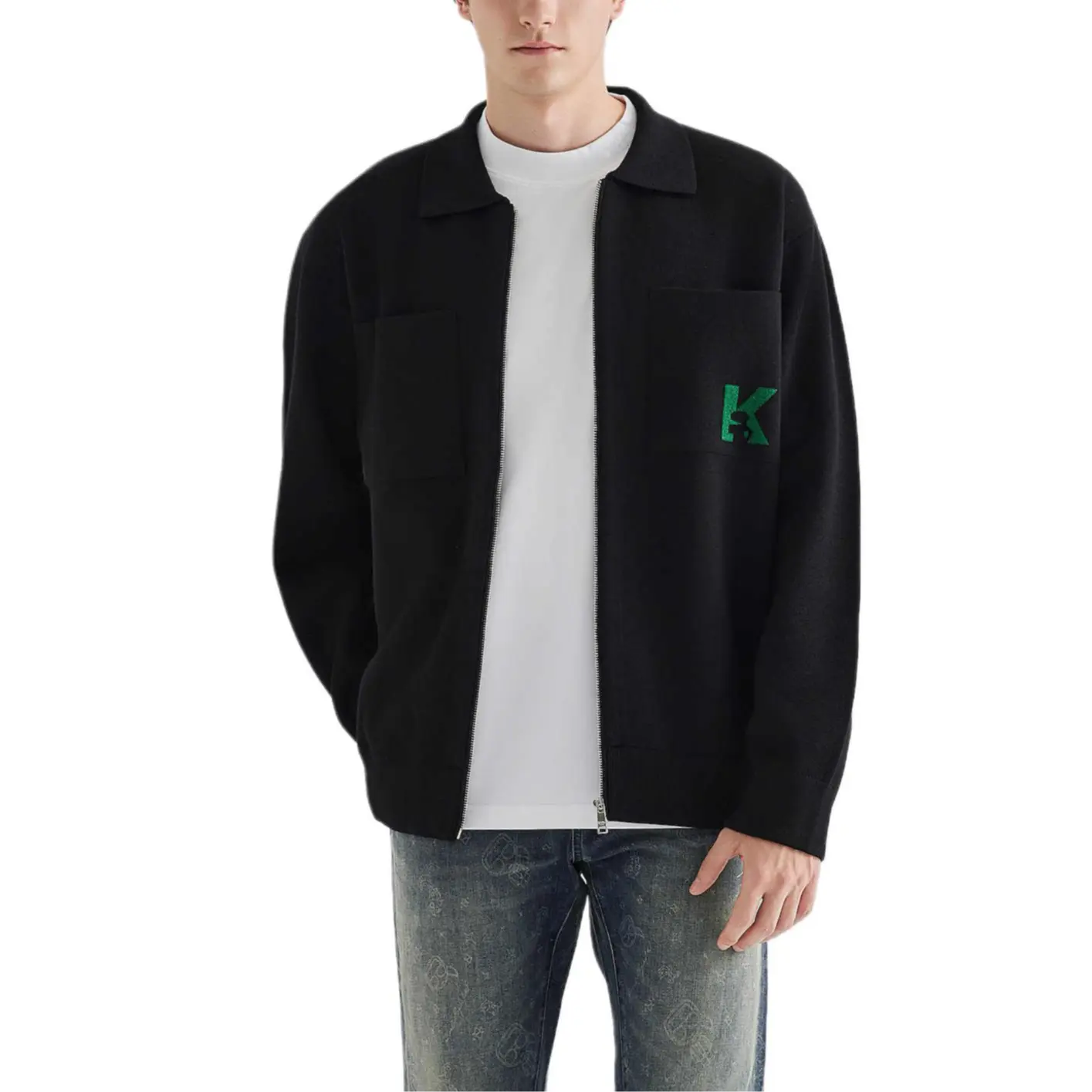 KARL LAGERFELD / Karl Lagerfeld Jeans Свитер KARL LAGERFELD мужской черный
KARL LAGERFELD / Karl Lagerfeld Jeans Свитер KARL LAGERFELD мужской черный