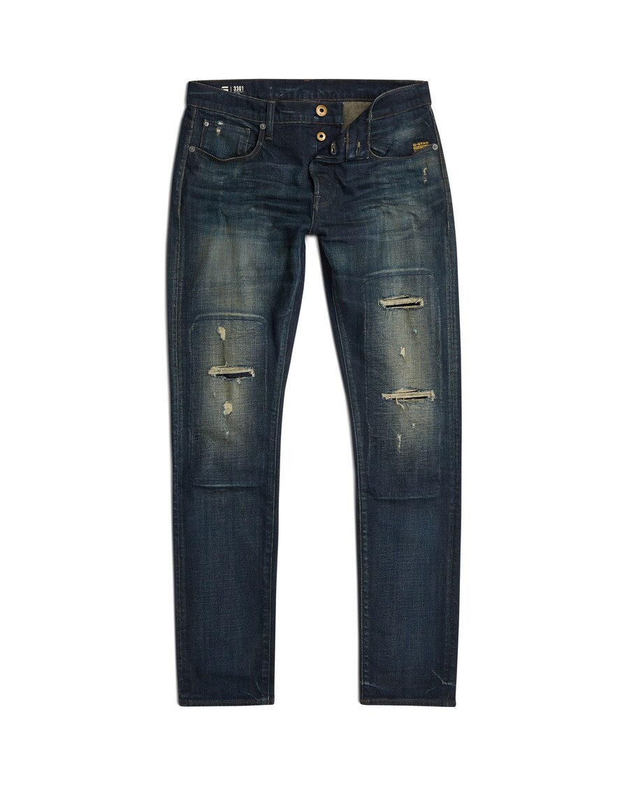 Облегающие джинсы G-STAR 3301, темно-синий 
Облегающие джинсы G-STAR 3301, темно-синий