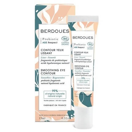 BERDOUES Age Respect, разглаживающее средство для контура глаз, органическое антивозрастное средство по уходу за кожей, 0,51 жидк. унций. Comfort Zone
BERDOUES Age Respect, разглаживающее средство для контура глаз, органическое антивозрастное средство по уходу за кожей, 0,51 жидк. унций. Comfort Zone