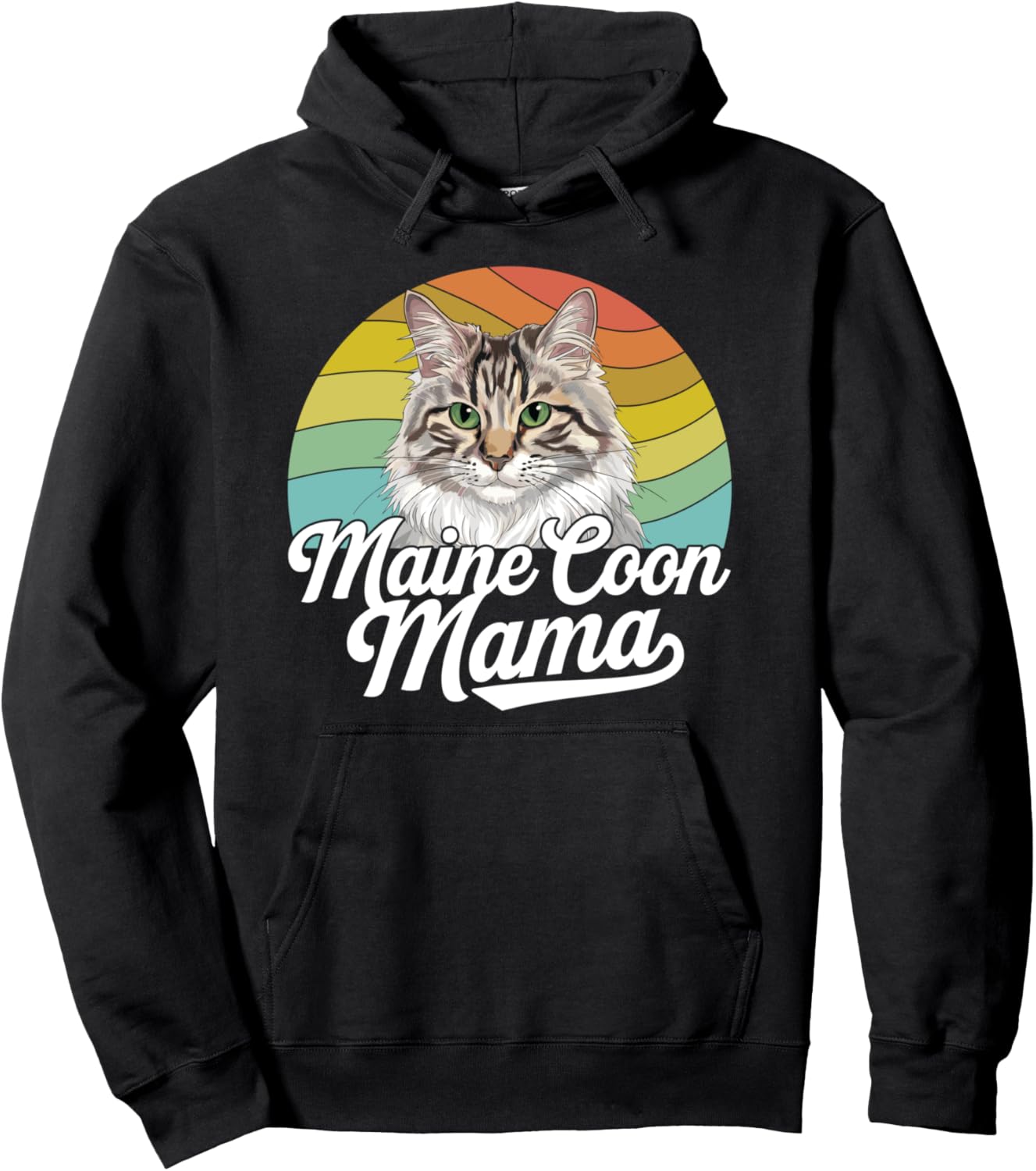 Худи с изображением мамы мейн-куна и кошки Cat Lover Apparel, черный
Худи с изображением мамы мейн-куна и кошки Cat Lover Apparel, черный