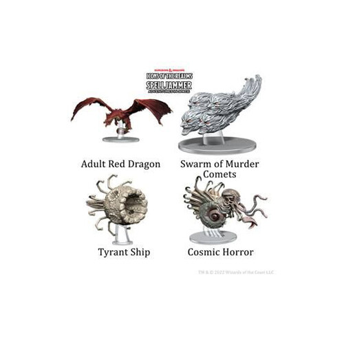 Фигурки D&D Icons Of The Realms Miniatures: Threats From The Cosmos – Ship Scale 
Фигурки D&D Icons Of The Realms Miniatures: Threats From The Cosmos – Ship Scale