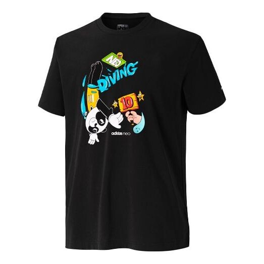 Футболка neo m sp tee 1 funny cartoon printing loose knit short sleeve black Adidas, черный
Футболка neo m sp tee 1 funny cartoon printing loose knit short sleeve black Adidas, черный