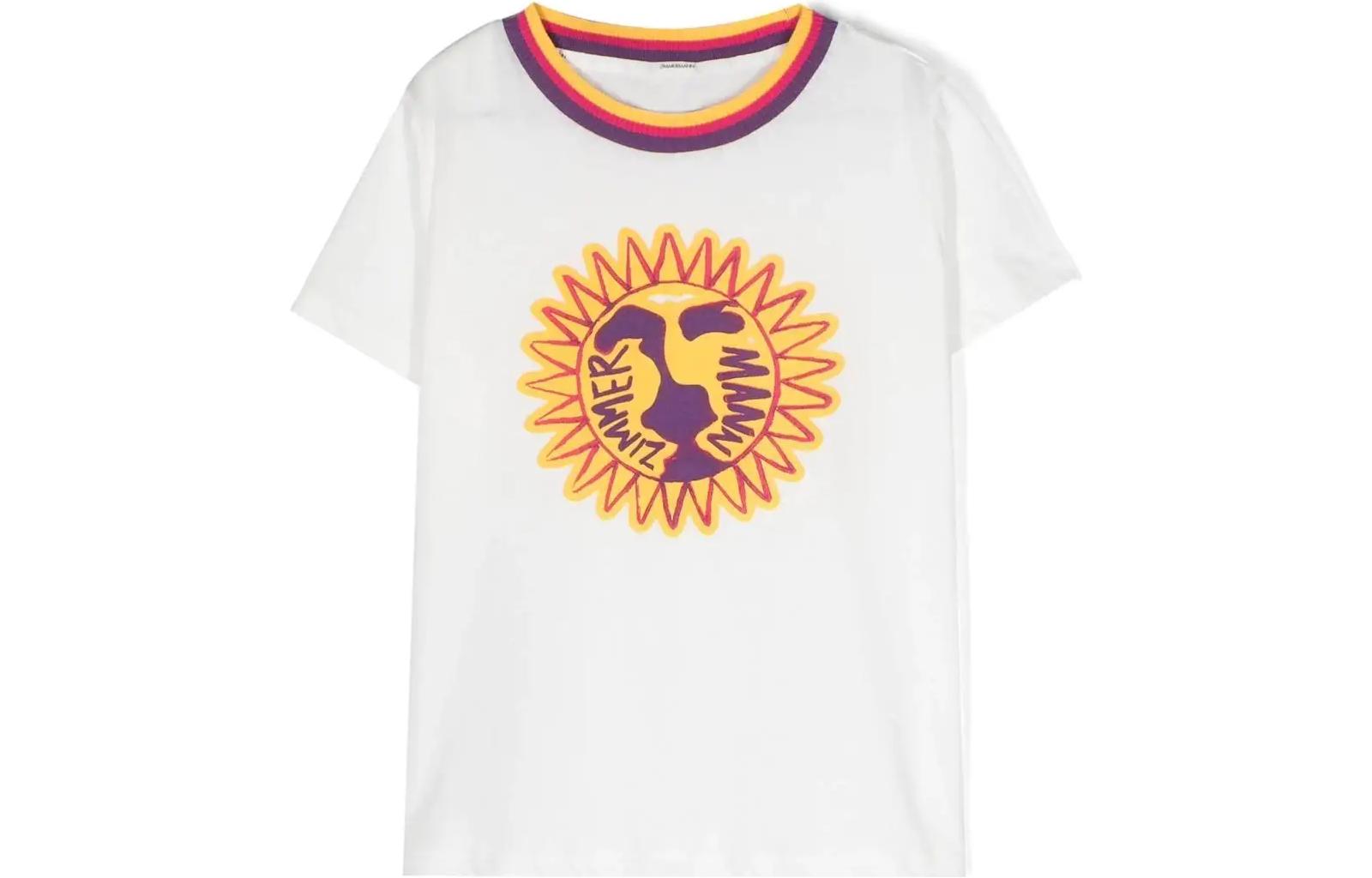 Детская футболка Zimmermann, цвет слоновая кость белый
Детская футболка Zimmermann, цвет слоновая кость белый