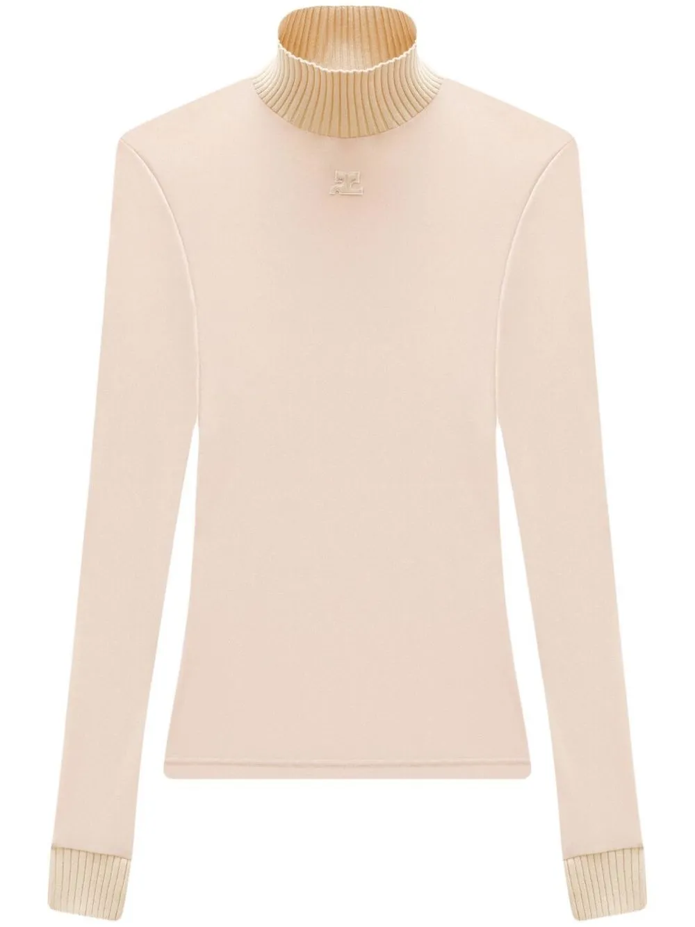 Облегающий топ Reedition Courrèges, нейтральный
Облегающий топ Reedition Courrèges, нейтральный