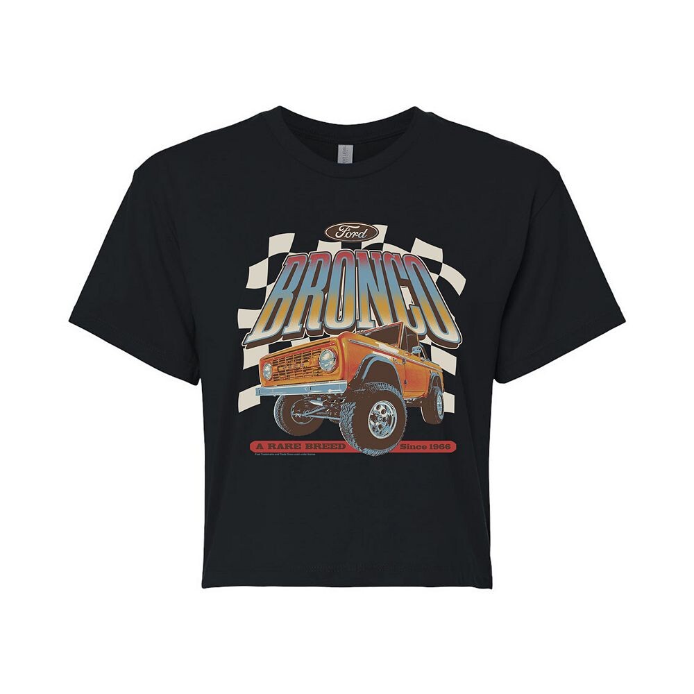 Укороченная футболка Ford Bronco A Rare Breed для юниоров Licensed Character, черный
Укороченная футболка Ford Bronco A Rare Breed для юниоров Licensed Character, черный