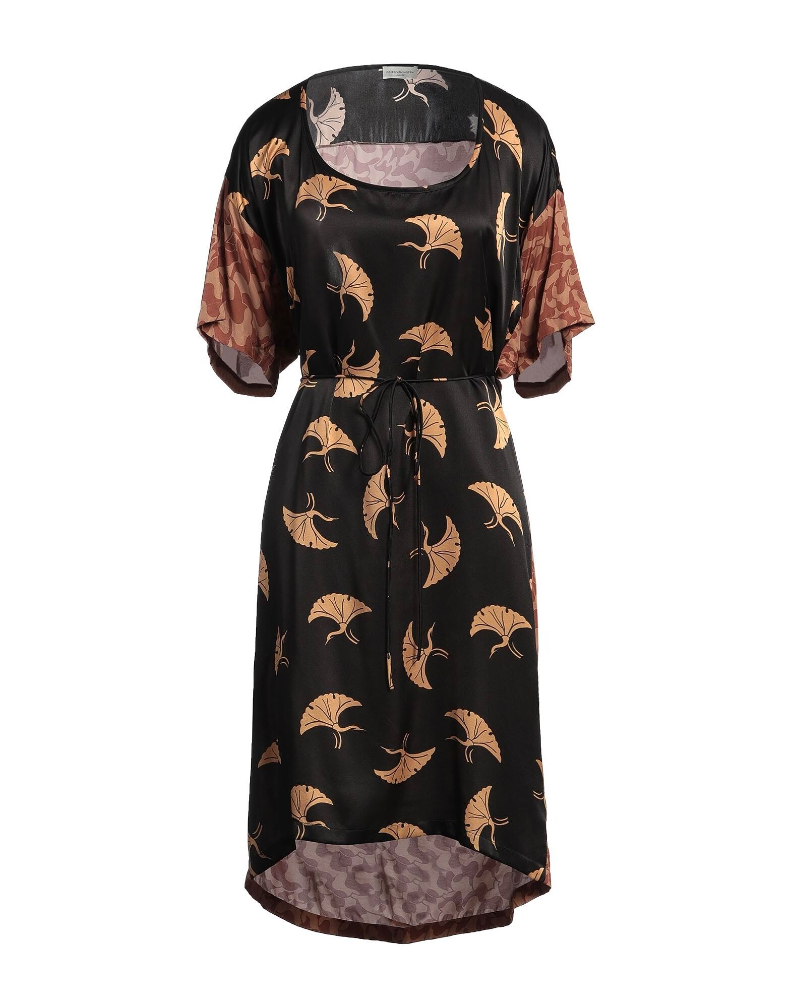 Платье миди Dries Van Noten, черный
Платье миди Dries Van Noten, черный