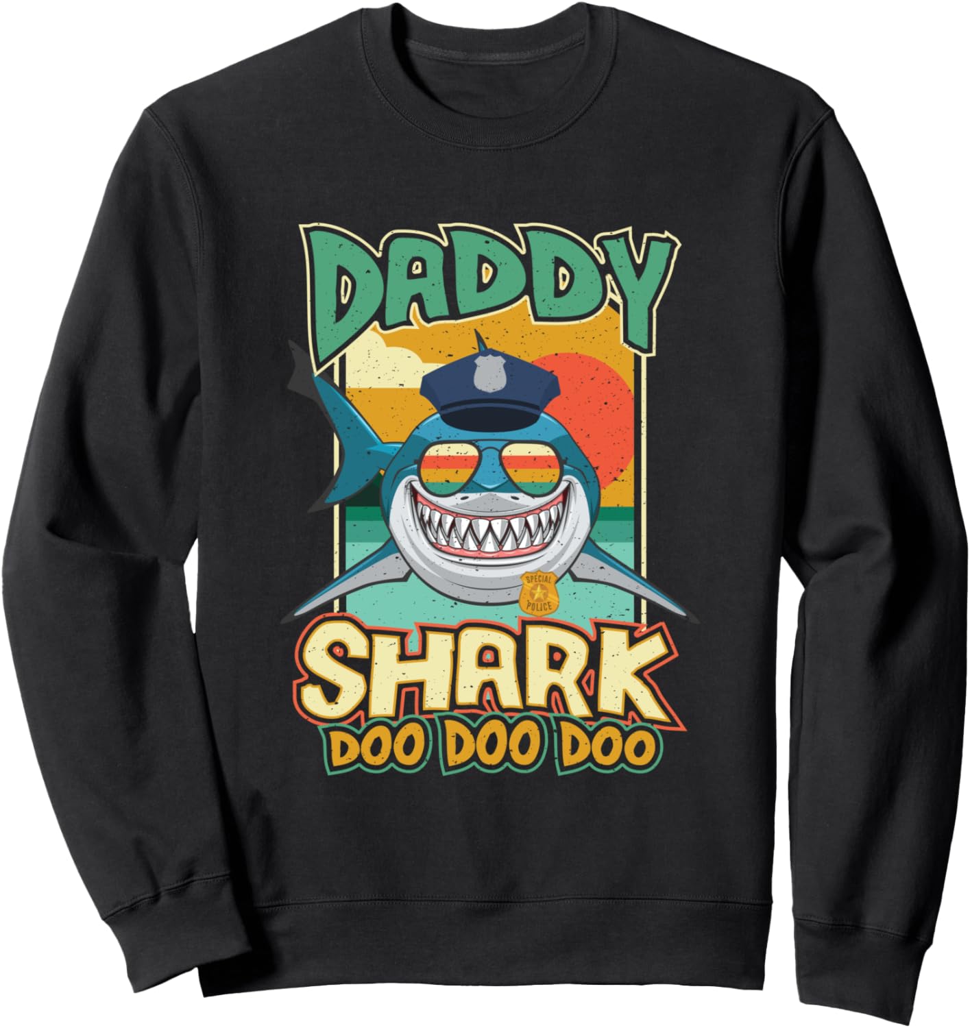 Толстовка Police Papa Shark ко Дню отца Police Daddy Shark Shirt, черный
Толстовка Police Papa Shark ко Дню отца Police Daddy Shark Shirt, черный