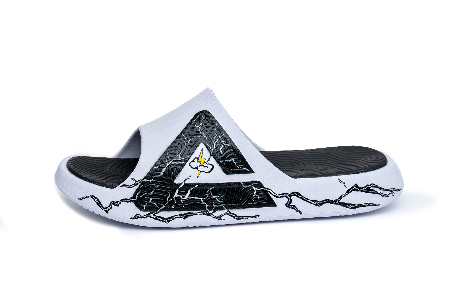 Статистика Сандалии Шлепанцы Мужские Белые Черные Peak
Статистика Сандалии Шлепанцы Мужские Белые Черные Peak