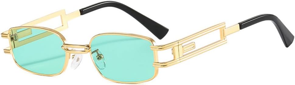 Металлические прямоугольные солнцезащитные очки для женщин в стиле стимпанк, мужские ретро-очки в стиле панк, очки с защитой от УФ-излучения UV400, очки для вождения LANGSER, C8gold-green
Металлические прямоугольные солнцезащитные очки для женщин в стиле стимпанк, мужские ретро-очки в стиле панк, очки с защитой от УФ-излучения UV400, очки для вождения LANGSER, C8gold-green