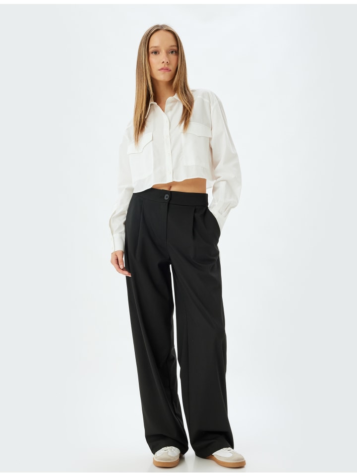 Брюки-карго KOTON, черный
Брюки-карго KOTON, черный