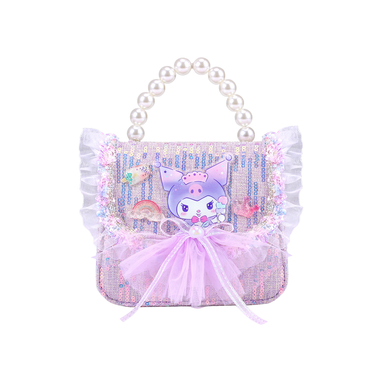 Sanrio Синтетическая кожаная сумка через плечо, детская градиентная кроссбоди
Sanrio Синтетическая кожаная сумка через плечо, детская градиентная кроссбоди