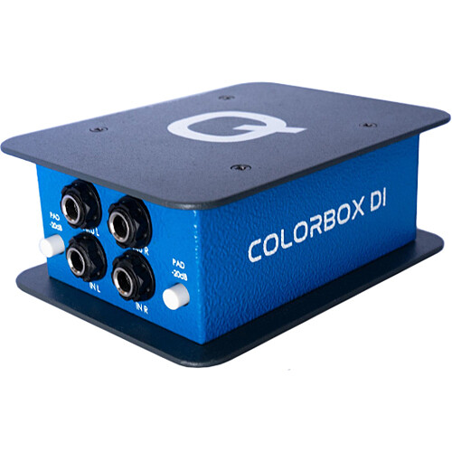 Директ-бокс QUAGLIARDI PRO AUDIO COLORBOX Stereo Passive Di Box QUAG-DIA
Директ-бокс QUAGLIARDI PRO AUDIO COLORBOX Stereo Passive Di Box QUAG-DIA